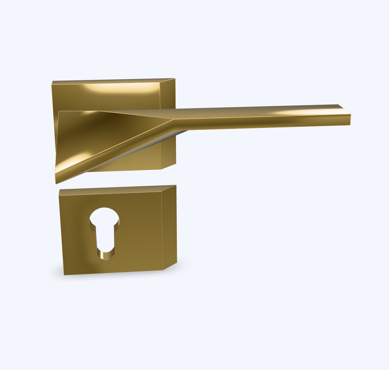 دستگیره در 8400R gold titanium